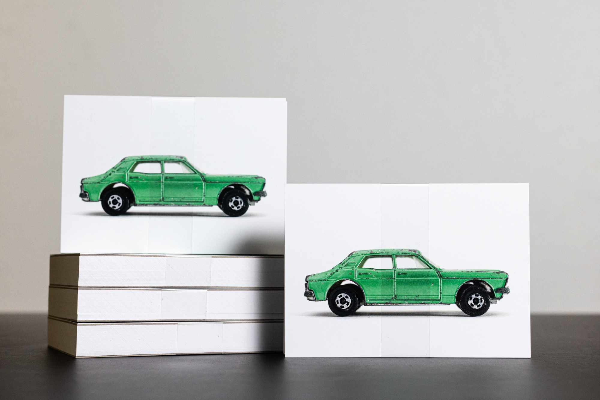 Postkartenset Schachtel