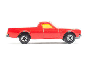 Pick-up | Holden | unbekannt | Rot | Rückspiegel fehlt | 1970 | Matchbox | Andrea Sailer
